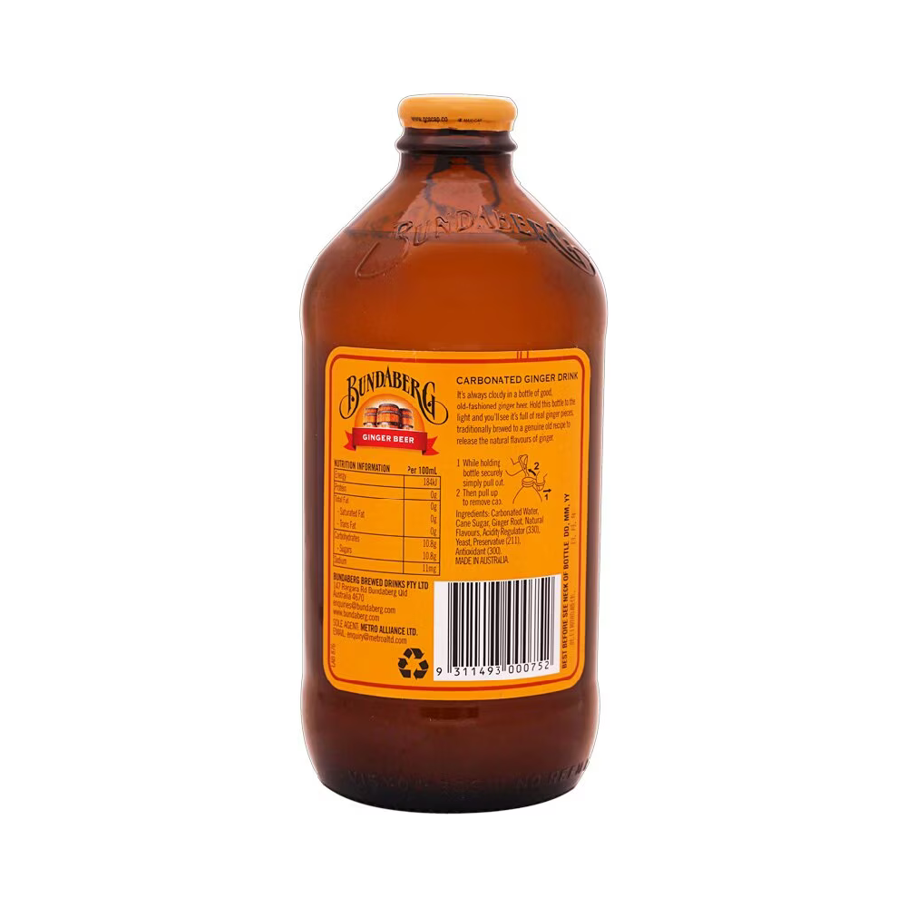 Bundaberg Ginger Beer – 375 mL