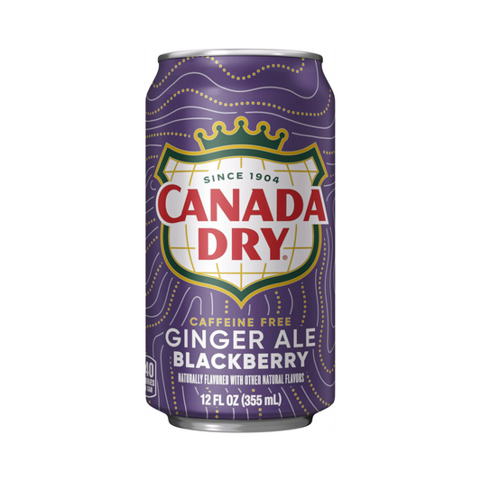 Canada Dry Blackberry Ginger Ale – 355 mL
