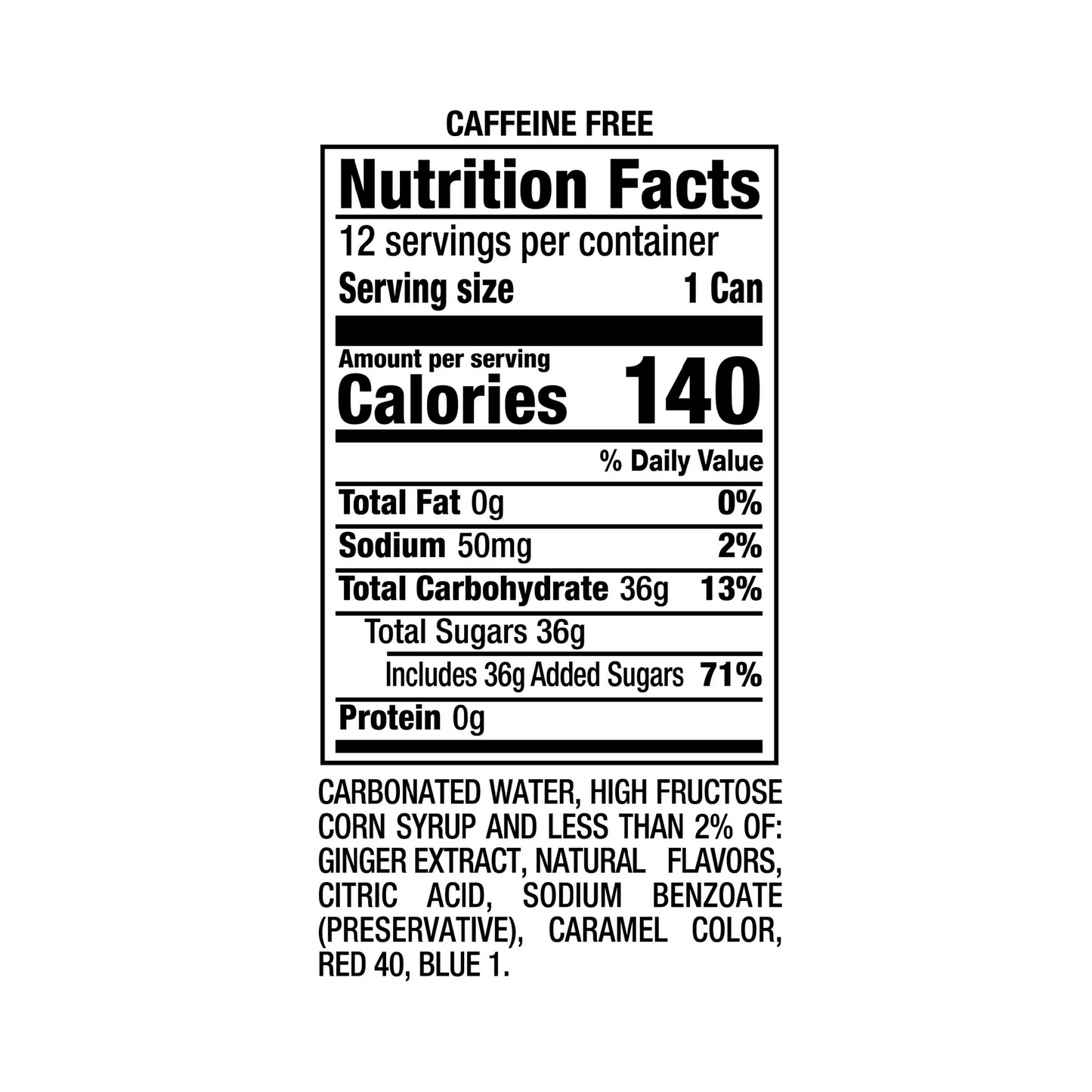 Canada Dry Blackberry Ginger Ale – 355 mL, 12 ct