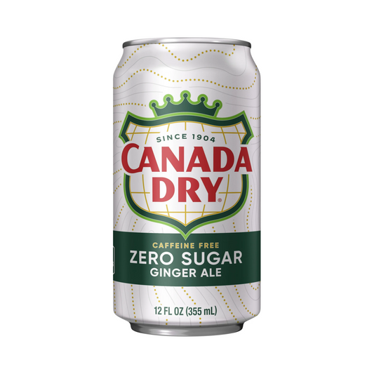 Canada Dry Zero Sugar Ginger Ale – 355 mL