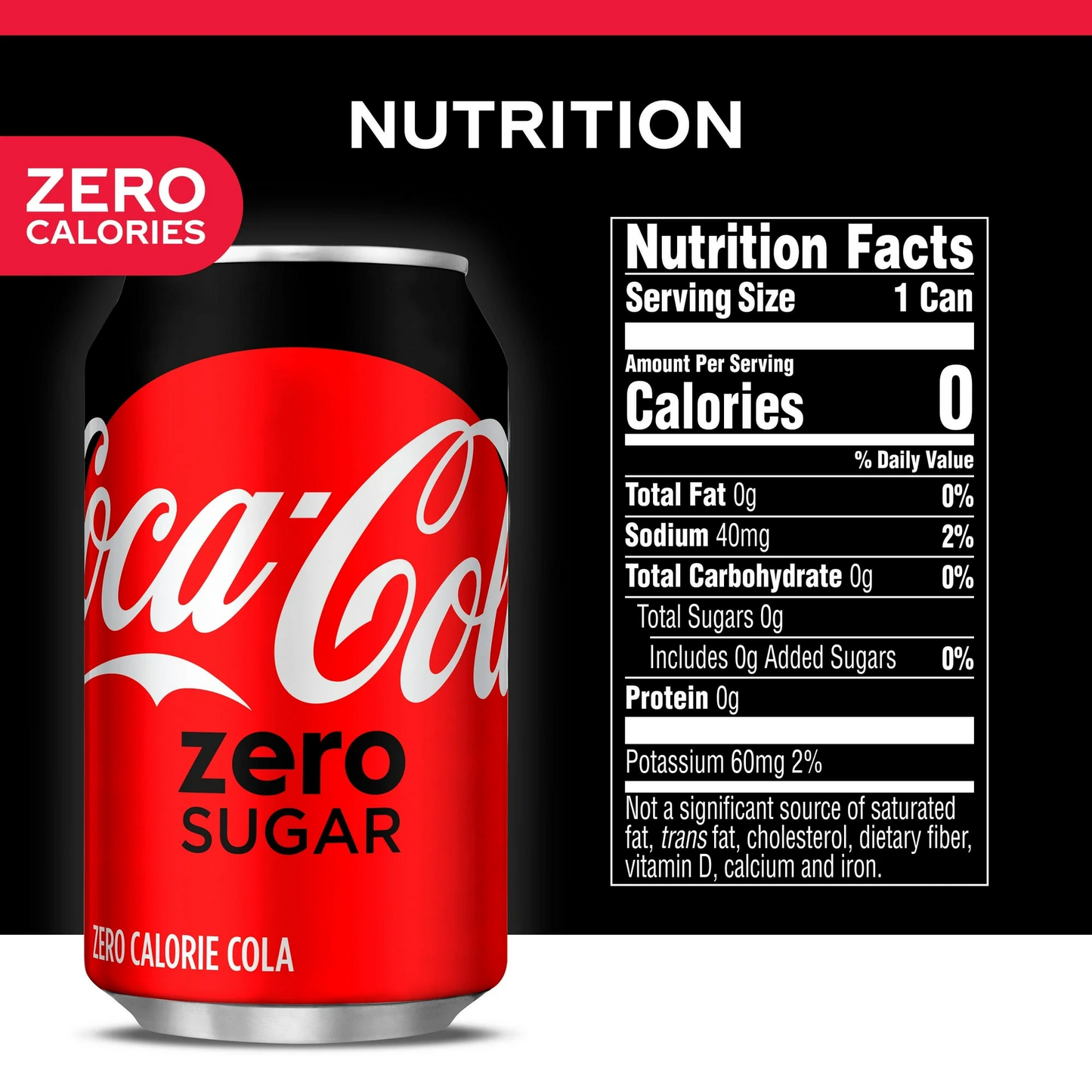 Coca-Cola Zero Sugar – 355 mL