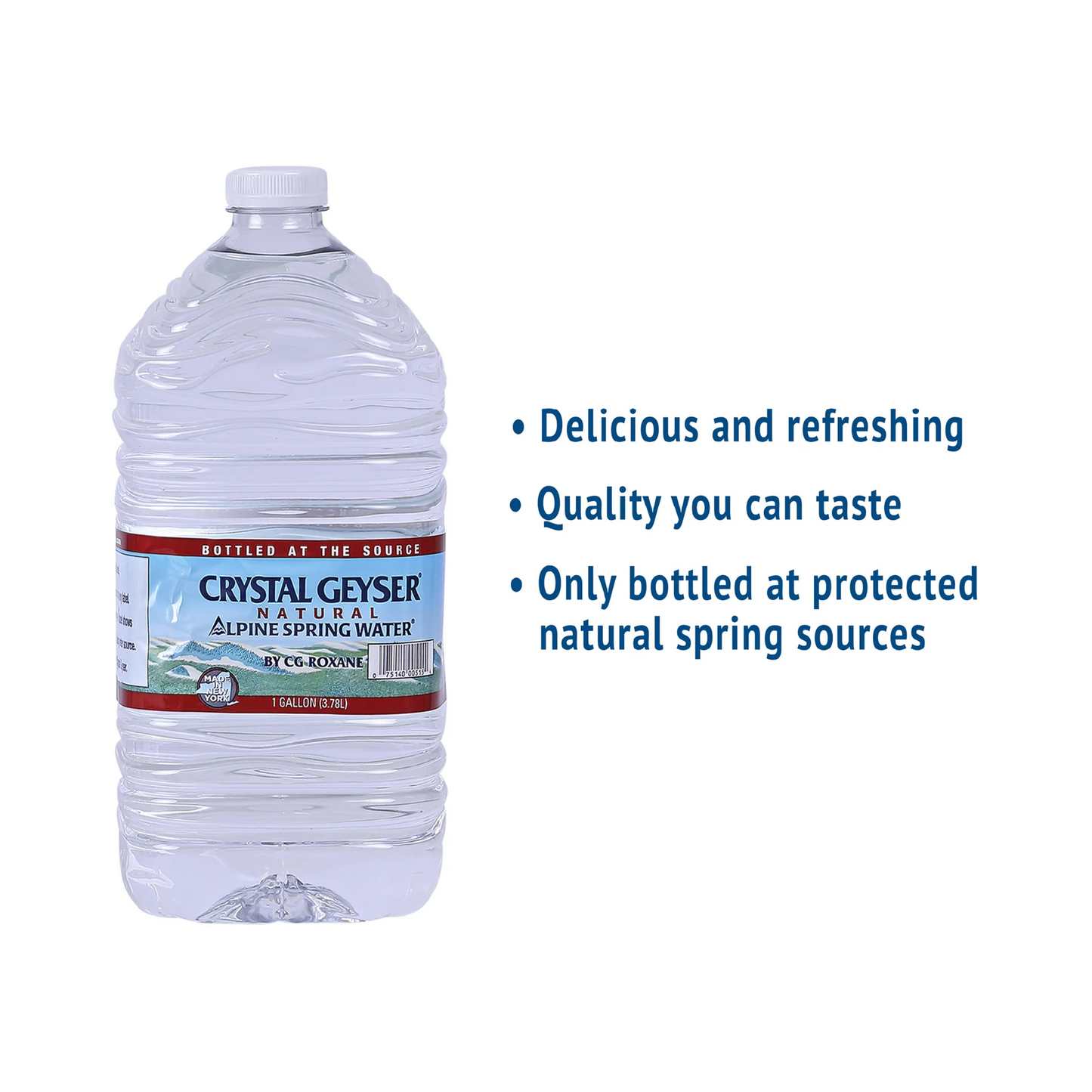 Crystal Geyser Alpine Spring Water – 1 Gallon