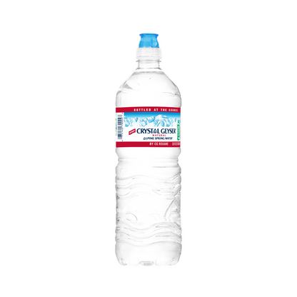 Crystal Geyser Alpine Spring Water with Sports Cap – 700 mL