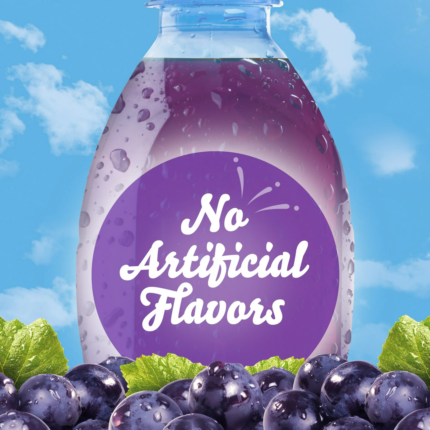 Crystal Light Grape Flavored Powdered Drink Mix with Caffeine – 10 ct