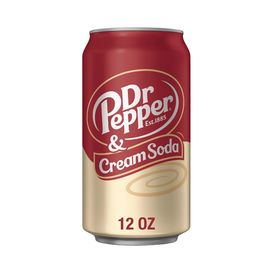 Dr Pepper & Cream Soda – 355 mL