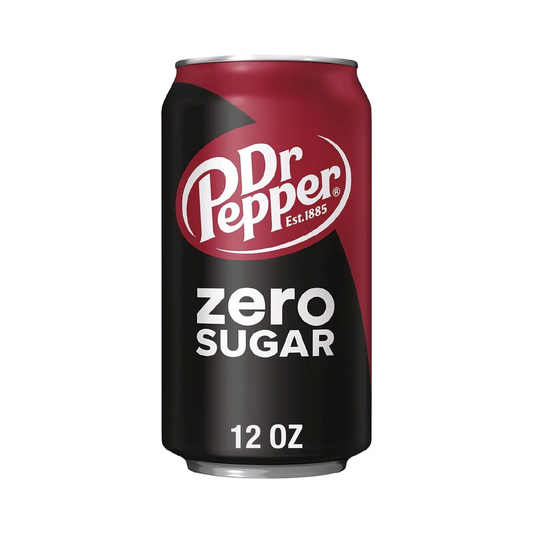 Dr Pepper Zero Sugar – 355 mL