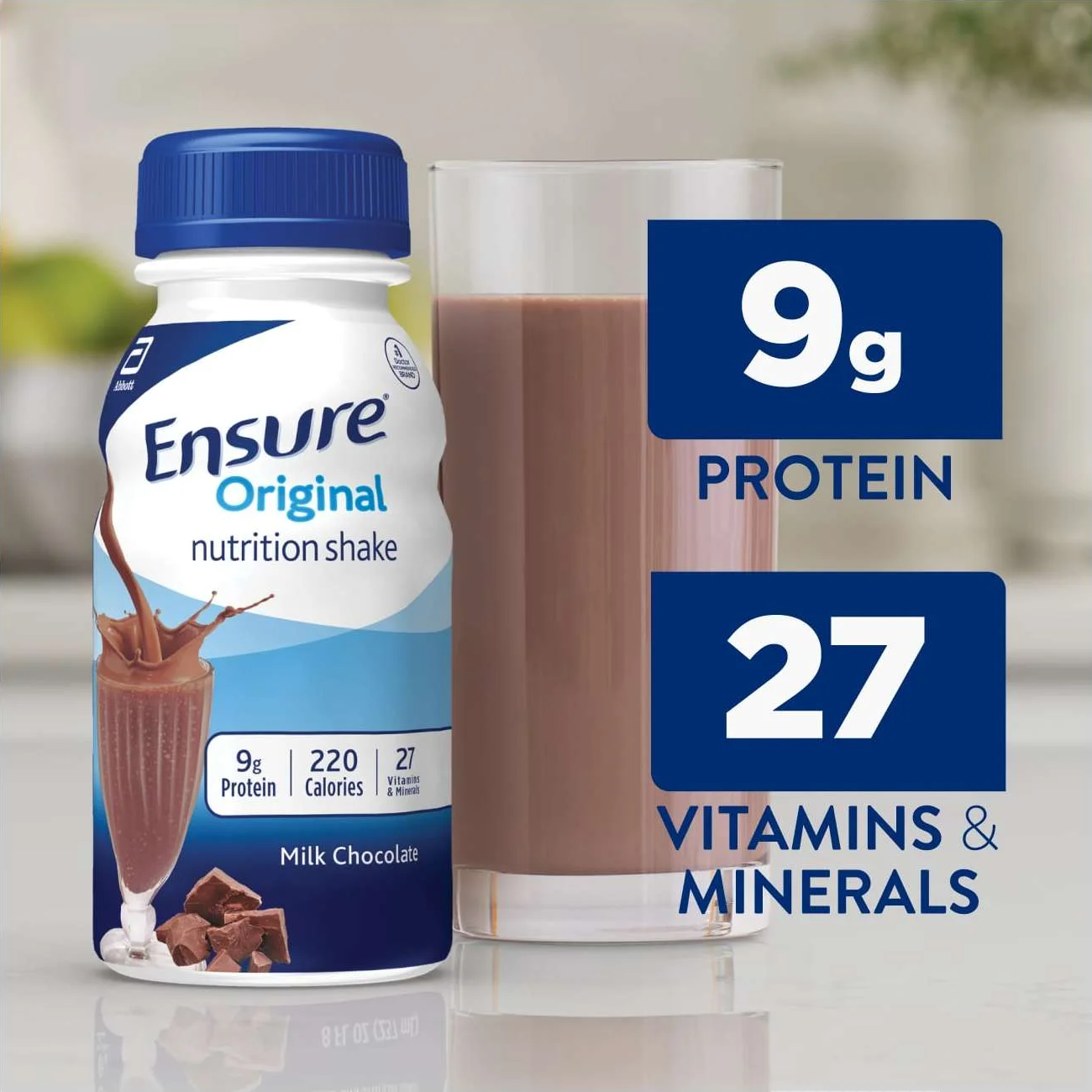 Ensure Original Milk Chocolate Nutrition Shake – 237 mL