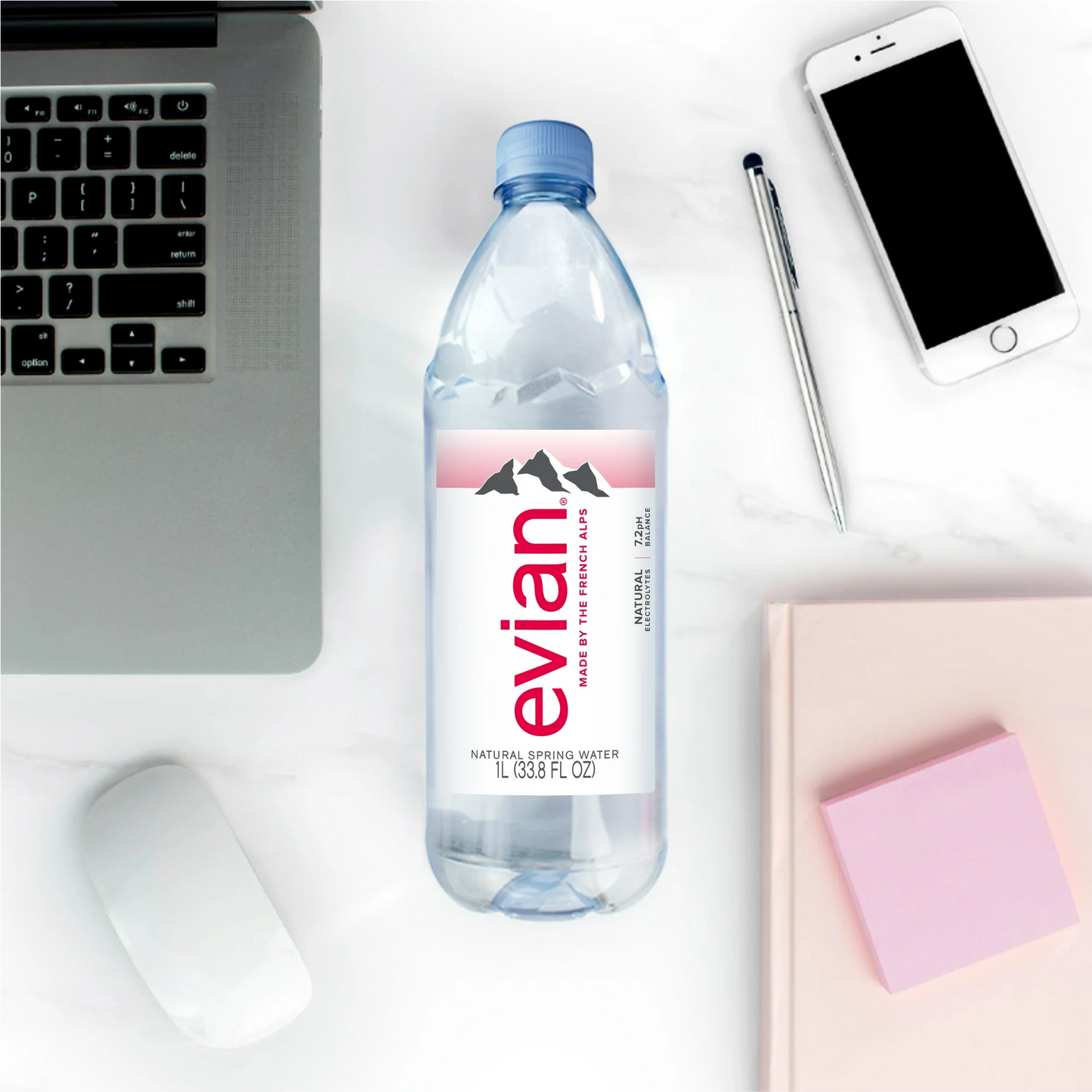 Evian Natural Spring Water – 1 L