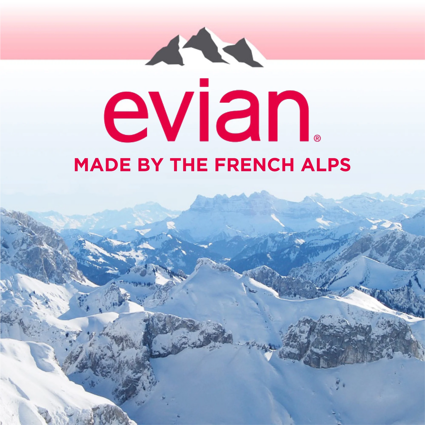 Evian Natural Spring Water – 1 L
