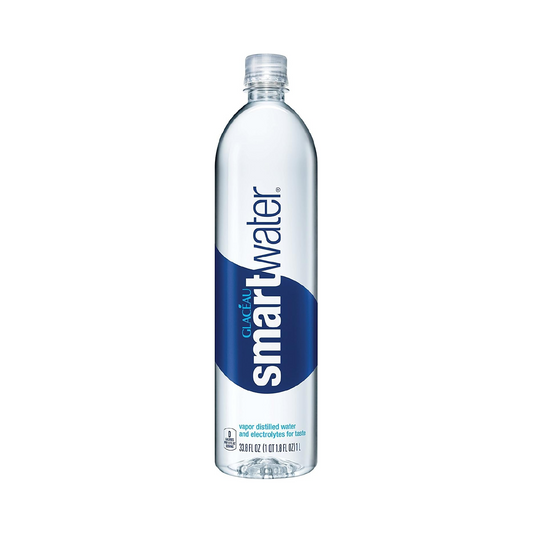Glaceau Smartwater Vapor Distilled Water with Added Electrolytes – 1 L
