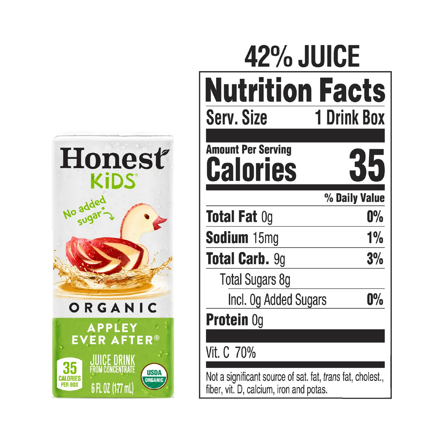 Honest Kids Appley Ever After Fruit Juice – 177 mL