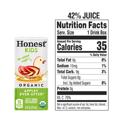 Honest Kids Appley Ever After Fruit Juice – 177 mL
