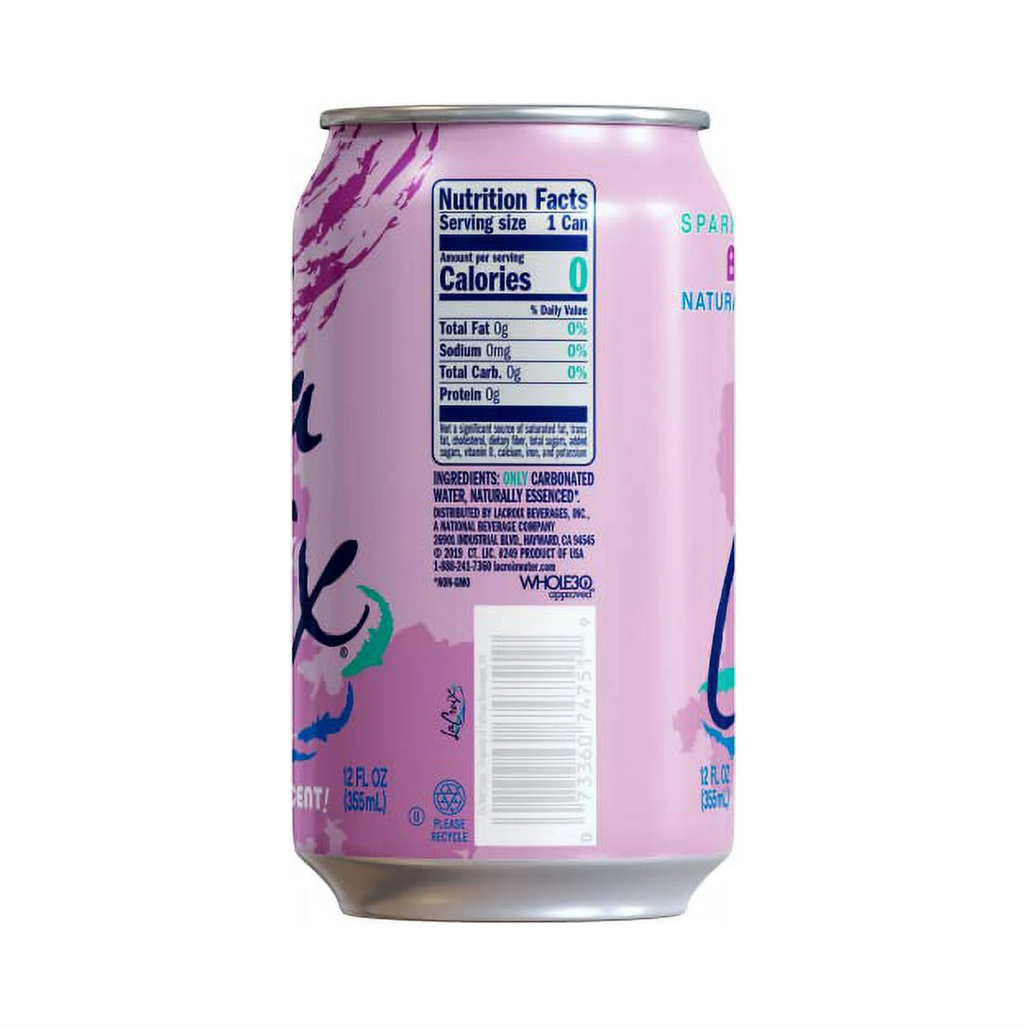LaCroix Berry Flavored Sparkling Water – 355 mL