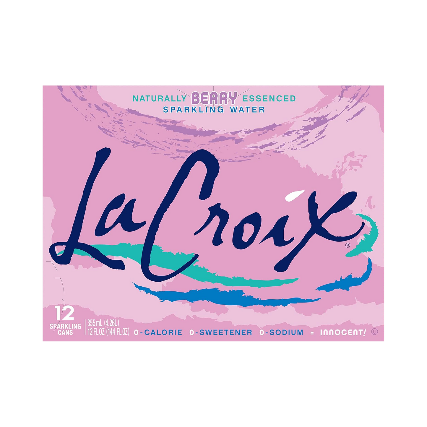 LaCroix Berry Flavored Sparkling Water – 355 mL, 12 ct