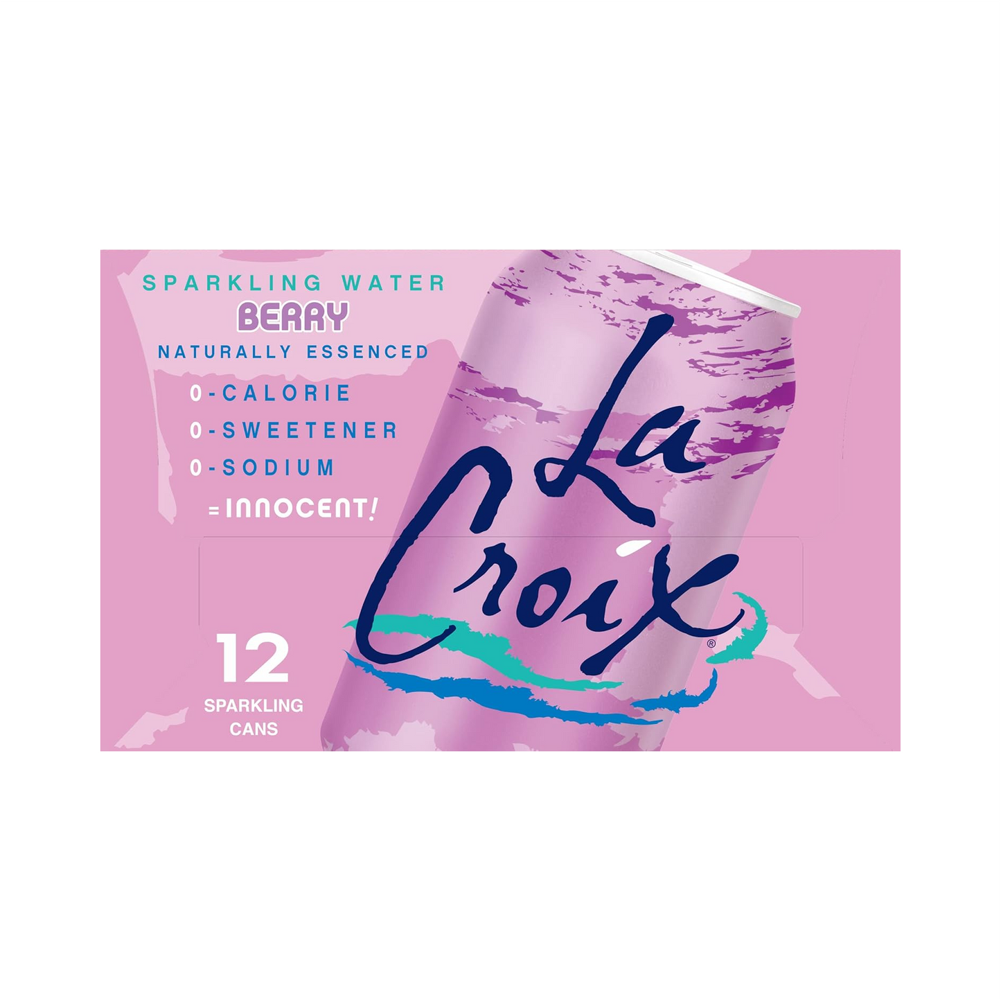 LaCroix Berry Flavored Sparkling Water – 355 mL, 12 ct