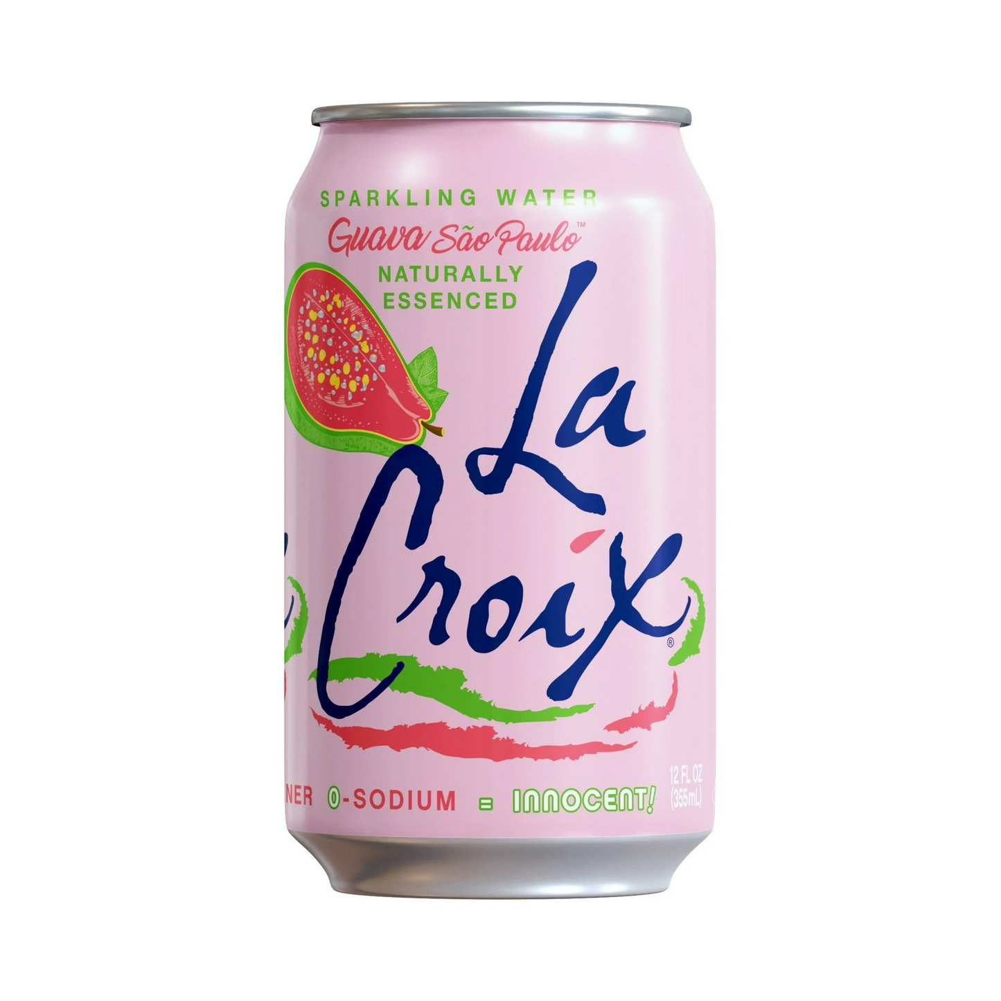 LaCroix Guava Sao Paulo Flavored Sparkling Water – 355 mL, 12 ct