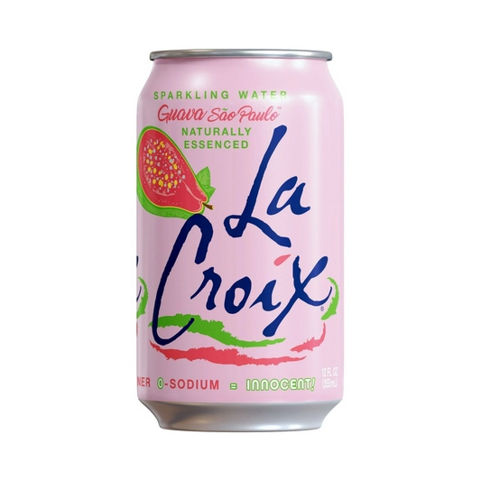 LaCroix Guava Sao Paulo Flavored Sparkling Water – 355 mL