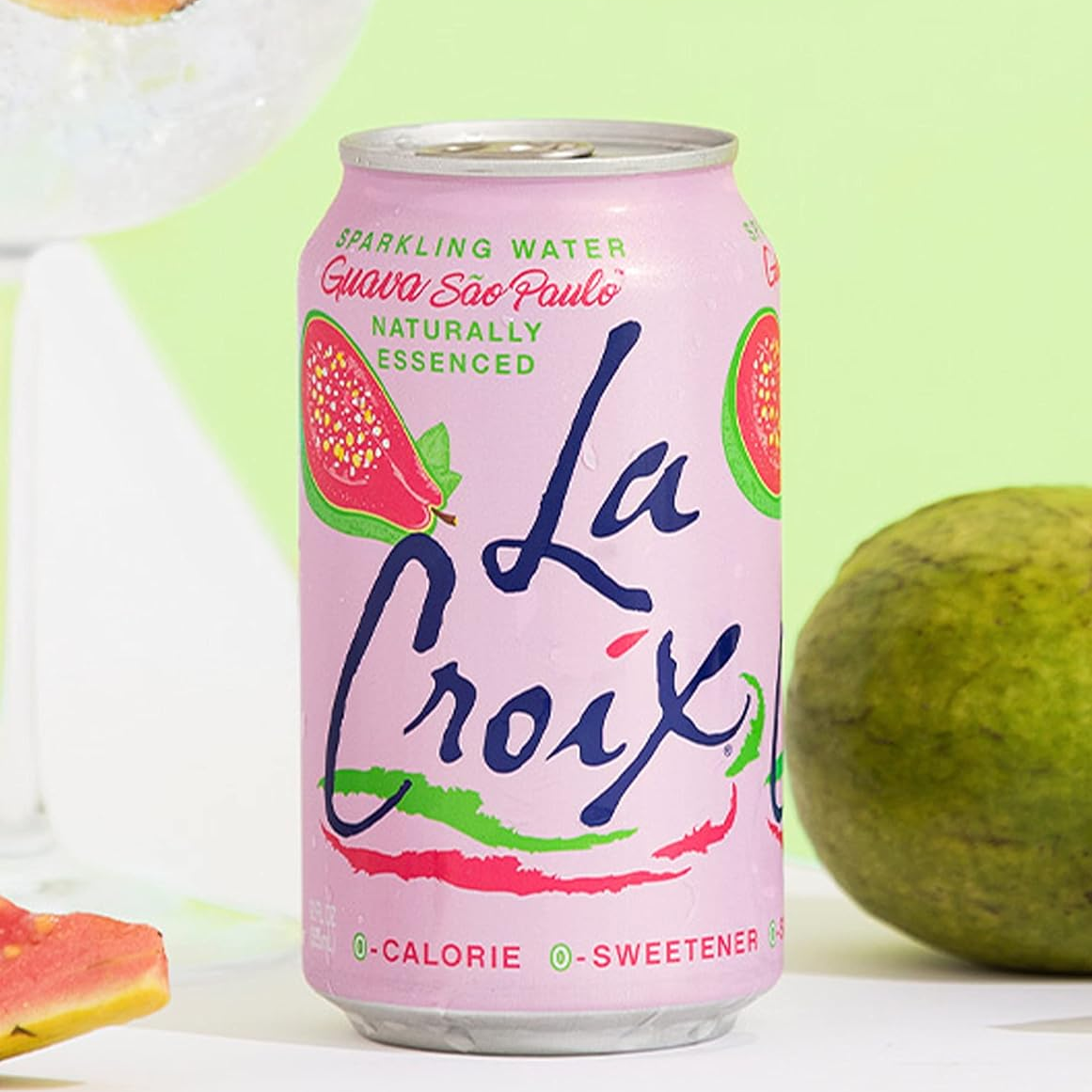 LaCroix Guava Sao Paulo Flavored Sparkling Water – 355 mL, 12 ct