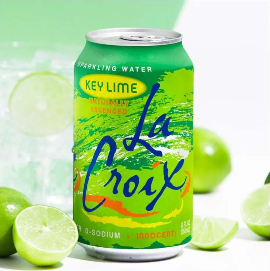 LaCroix Key Lime Flavored Sparkling Water – 355 mL