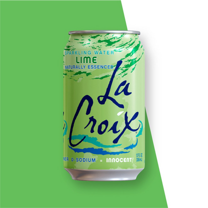 LaCroix Lime Flavored Sparkling Water – 355 mL, 12 ct