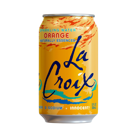 LaCroix Orange Flavored Sparkling Water – 355 mL
