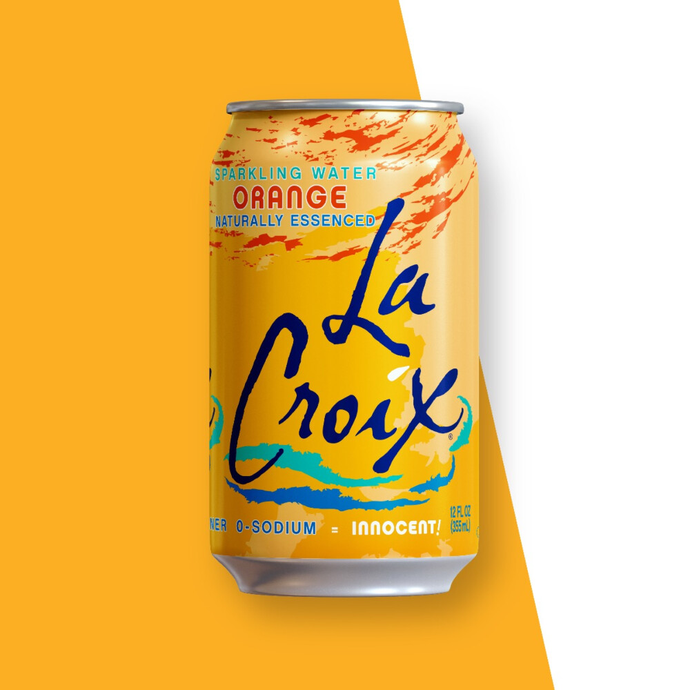LaCroix Orange Flavored Sparkling Water – 355 mL