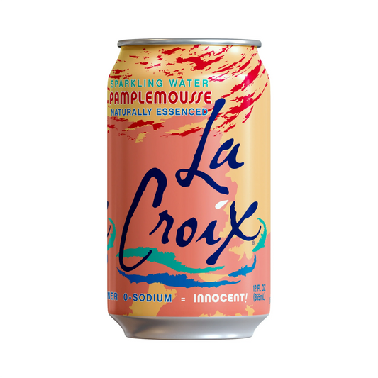 LaCroix Pamplemousse Flavored Sparkling Water – 355 mL