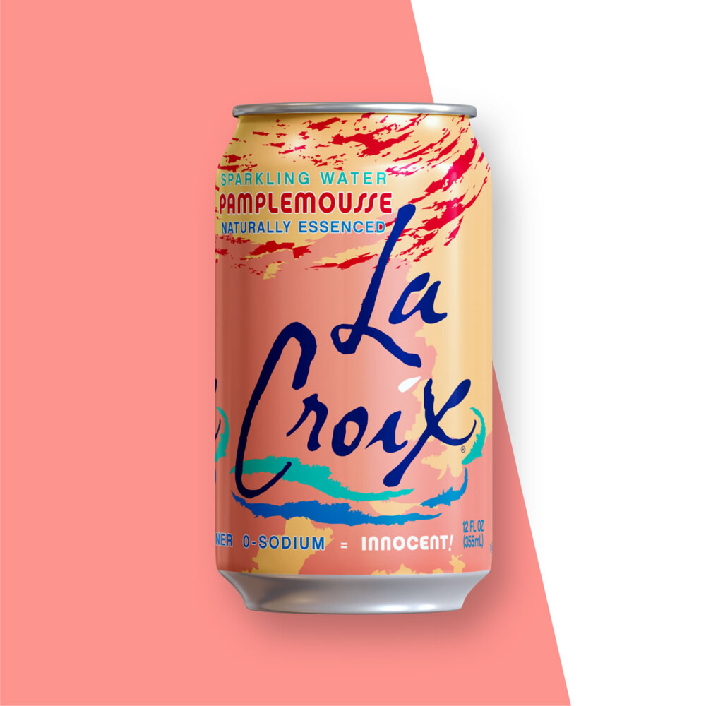 LaCroix Pamplemousse Flavored Sparkling Water – 355 mL