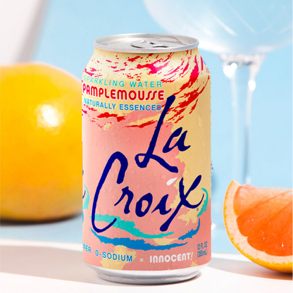 LaCroix Pamplemousse Flavored Sparkling Water – 355 mL