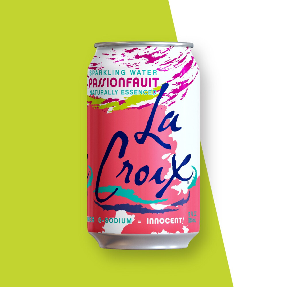 LaCroix Passion Fruit Flavored Sparkling Water – 355 mL