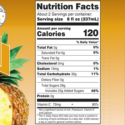 Langers Pineapple Juice – 449 mL