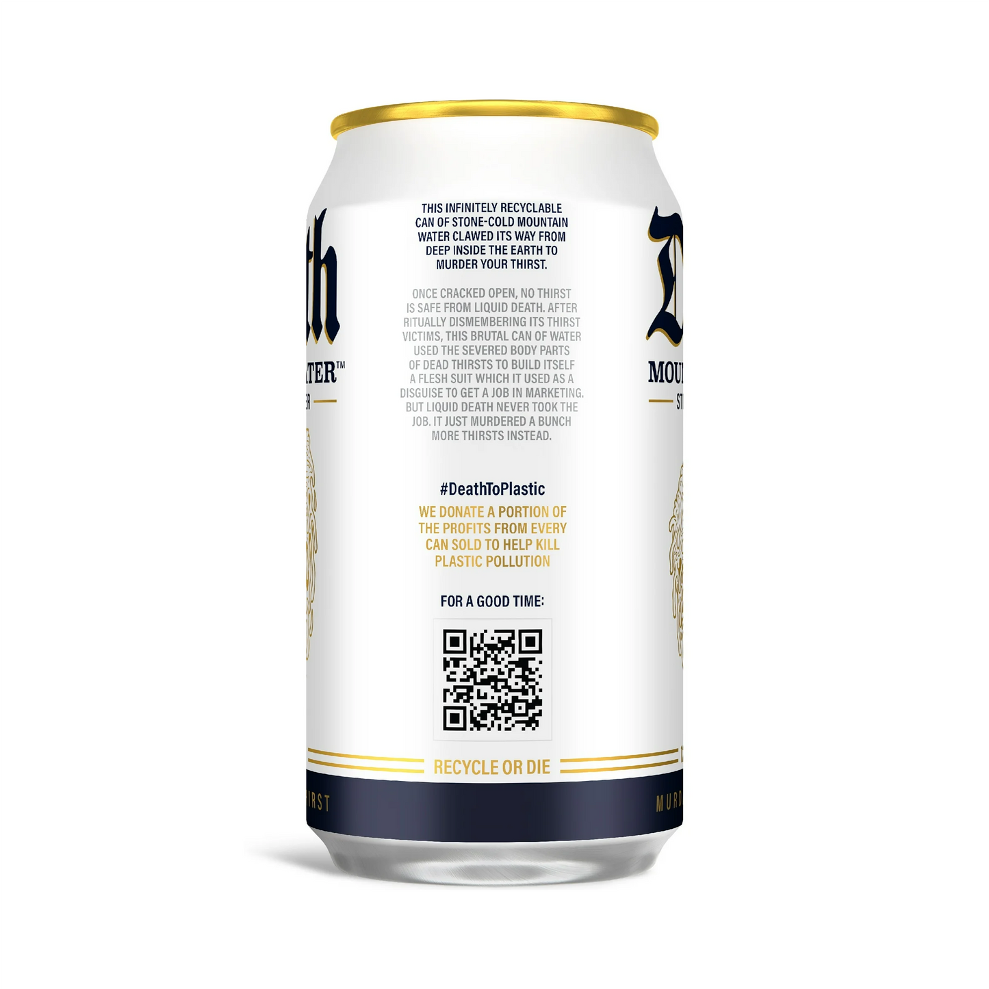 Liquid Death Still Mountain Water – 355 mL