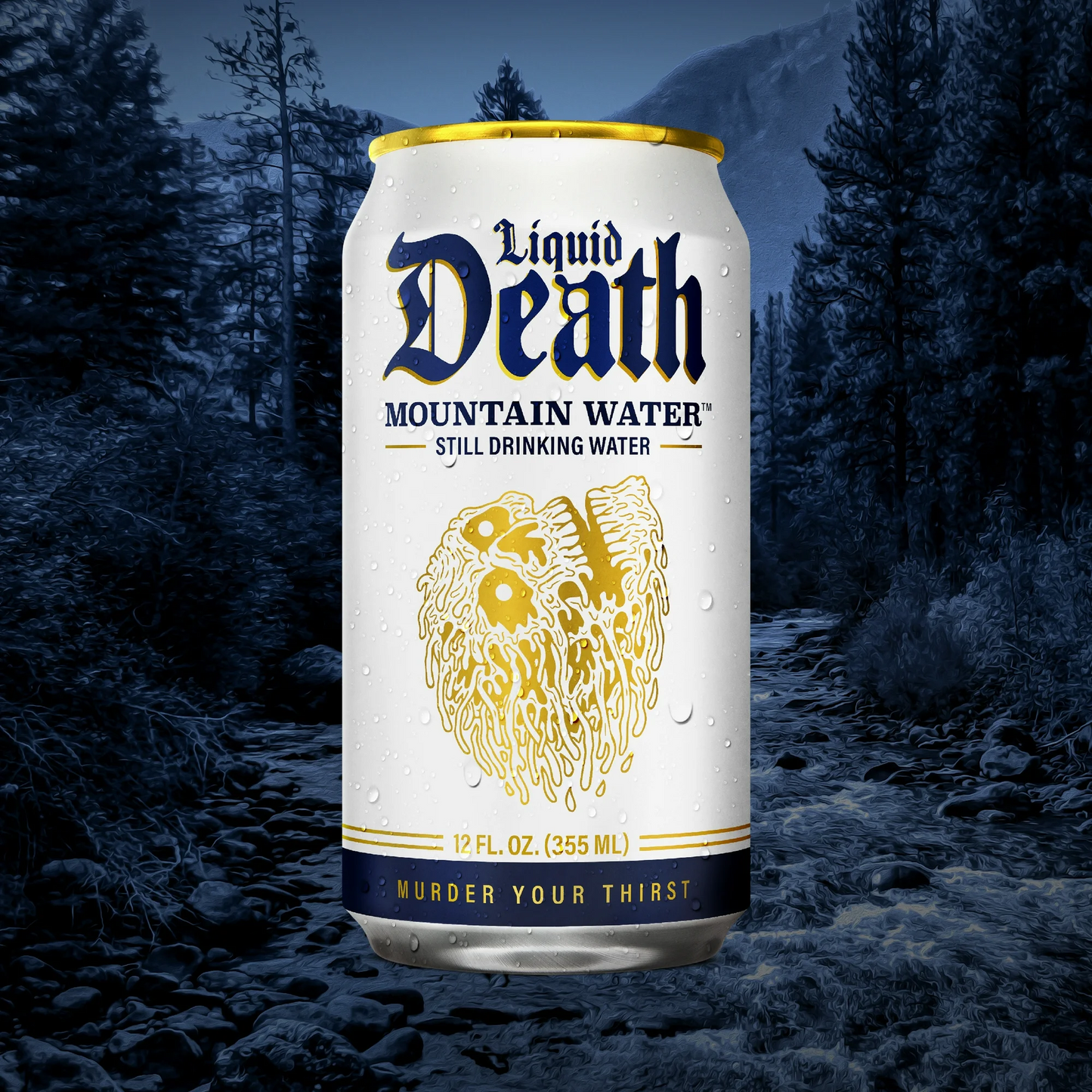 Liquid Death Still Mountain Water – 355 mL
