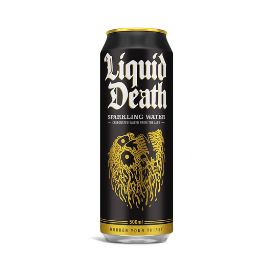 Liquid Death Sparkling Mountain Water – 500 mL