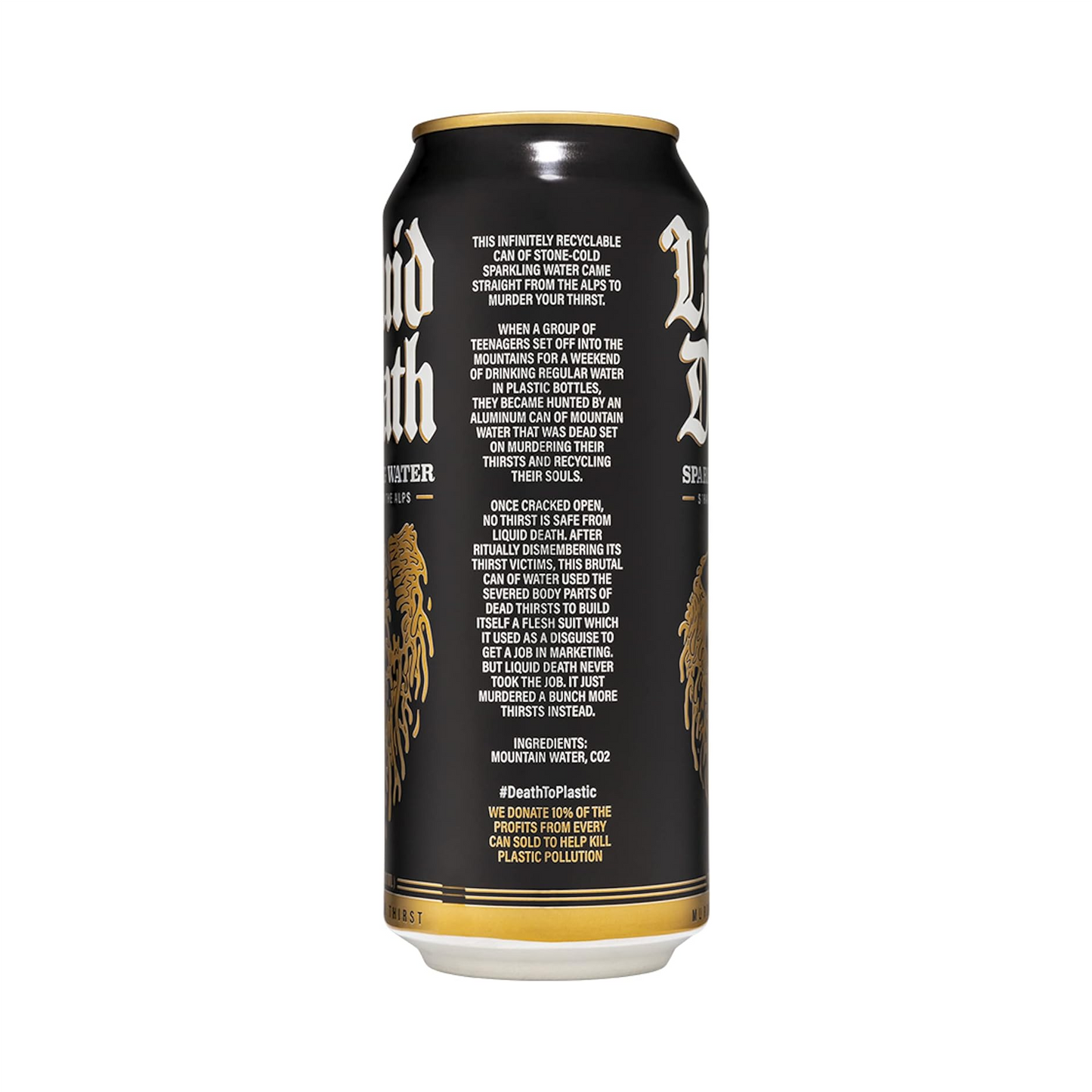 Liquid Death Sparkling Mountain Water – 500 mL