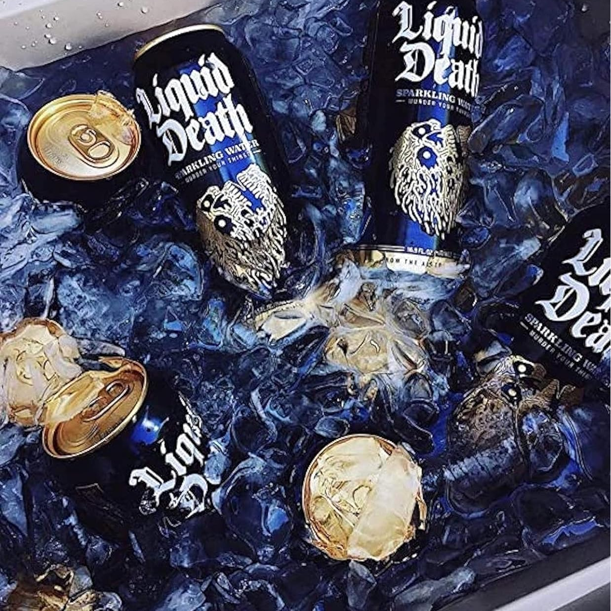 Liquid Death Sparkling Mountain Water – 500 mL