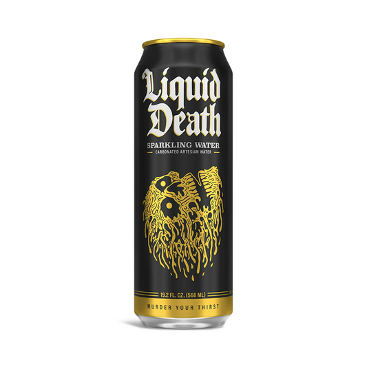 Liquid Death Sparkling Mountain Water – 568 mL