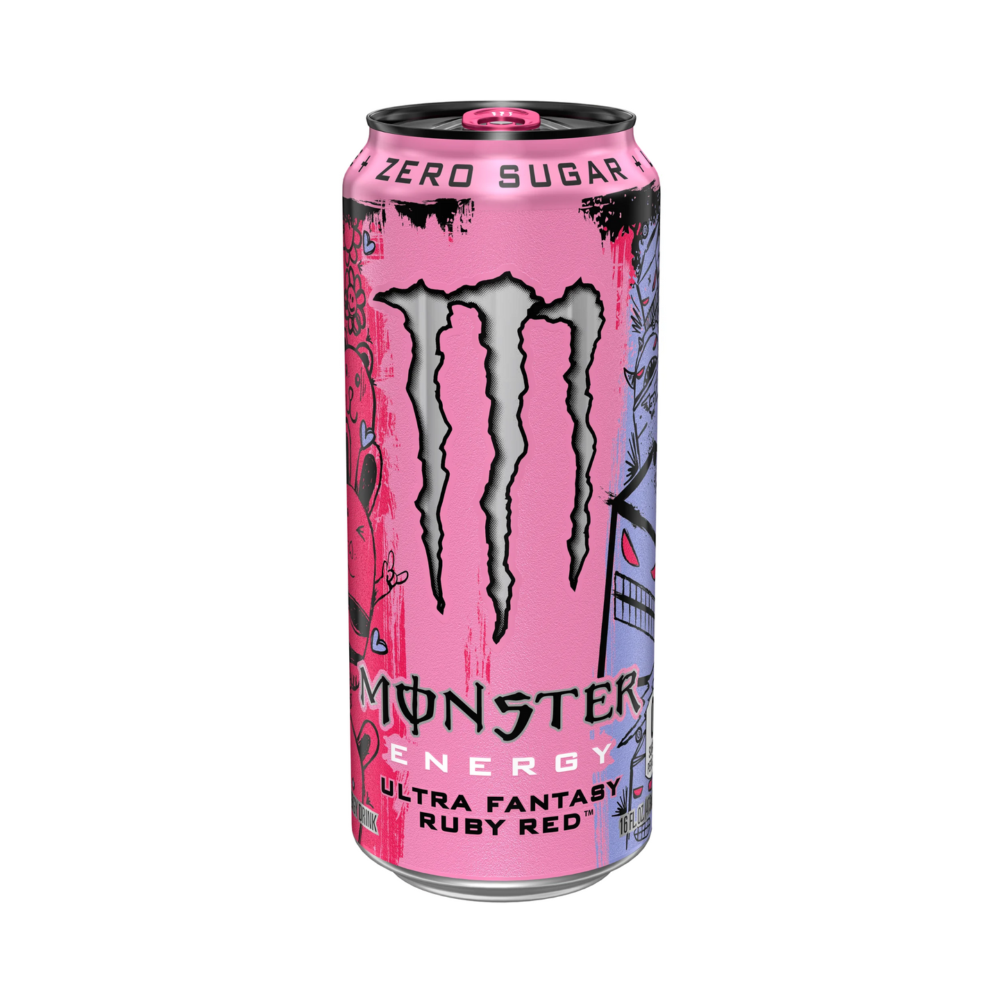Monster Energy Ultra Fantasy Ruby Red, Sugar Free Energy Drink – 473 mL