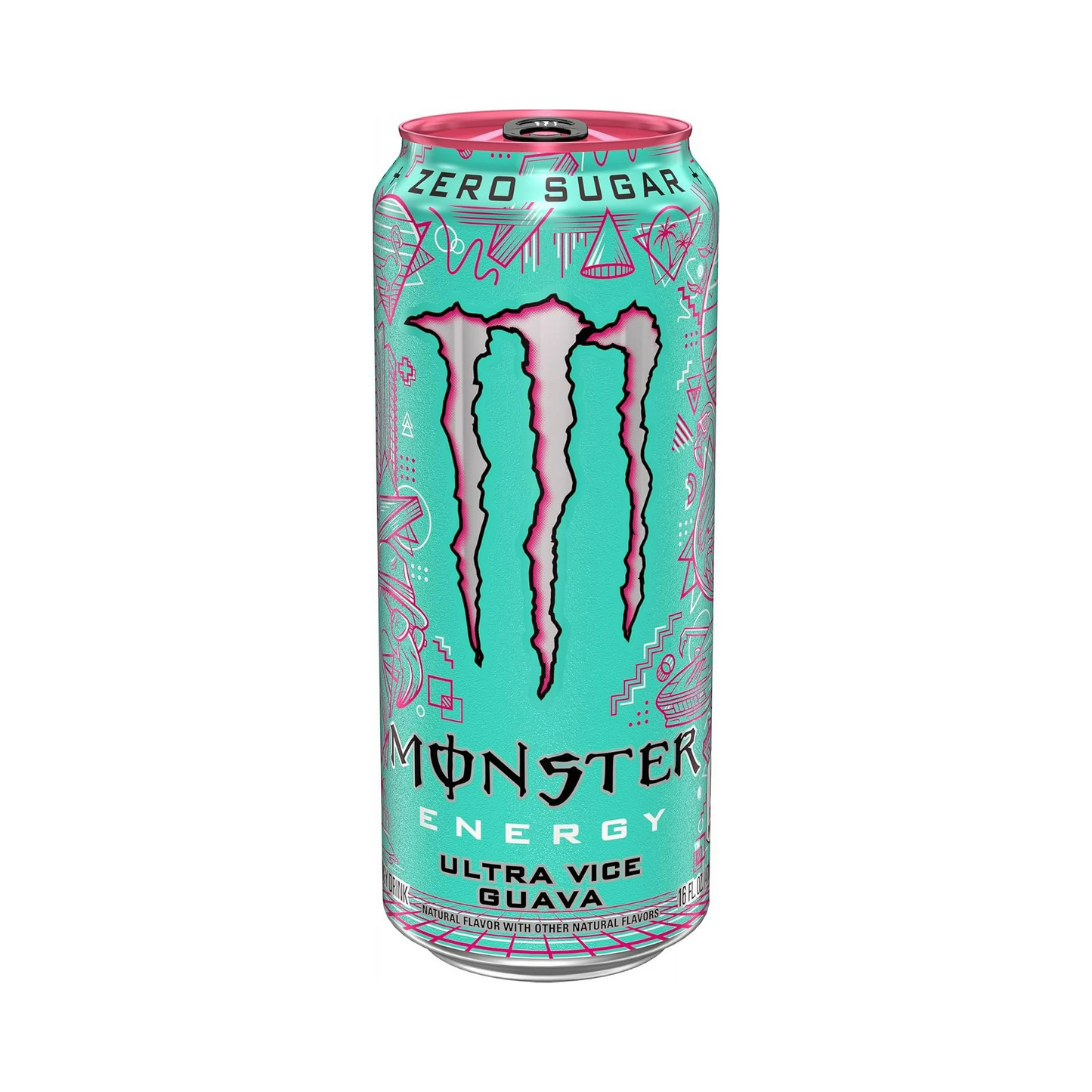 Monster Energy Ultra Vice Guava, Sugar Free Energy Drink – 473 mL