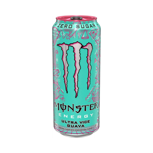 Monster Energy Ultra Vice Guava, Sugar Free Energy Drink – 473 mL
