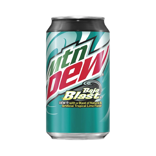 Mountain Dew Baja Blast Tropical Lime Soda – 355 mL