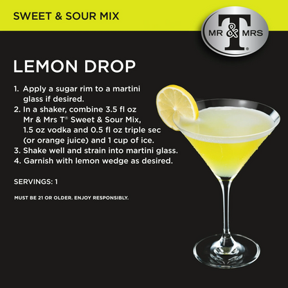 Mr & Mrs T Classic Sweet & Sour Mix – 1 L