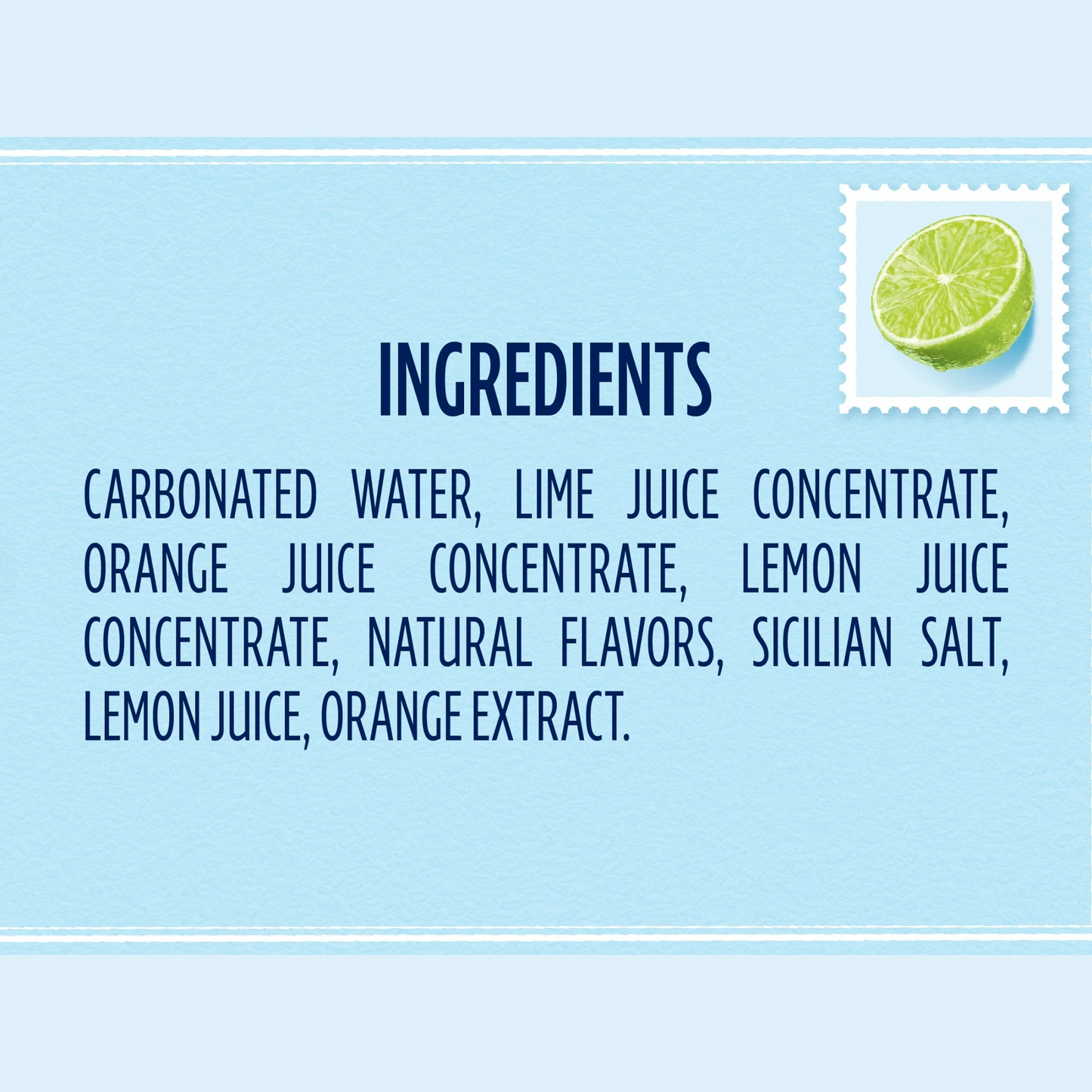 San Pellegrino CIAO Lime Flavored Sparkling Water – 330 mL