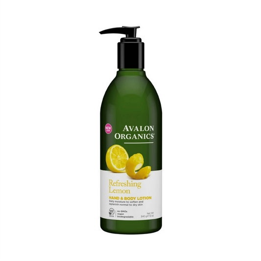 Avalon Organics Hand and Body Lotion Refreshing Lemon - 340 g
