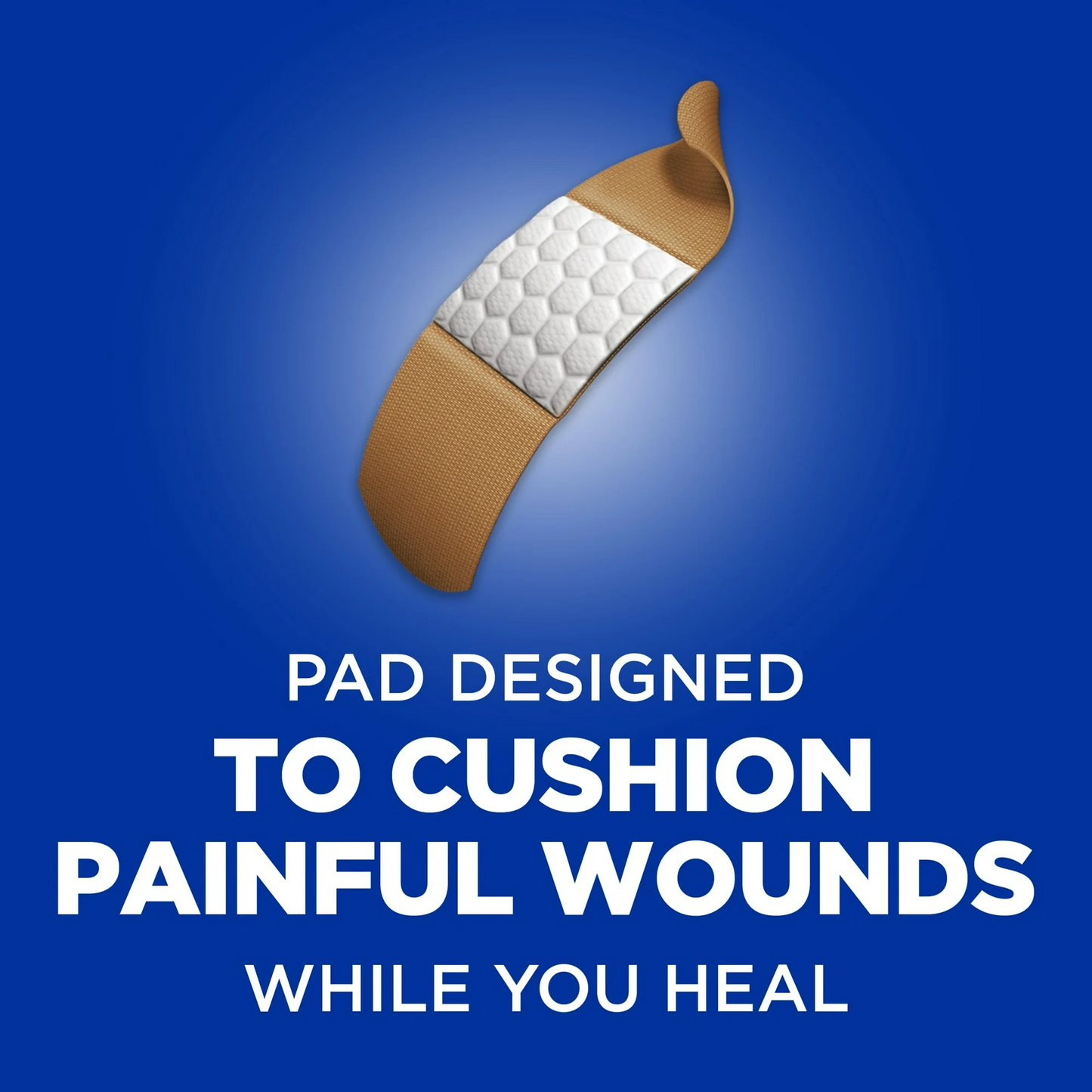 Band-Aid Flexible Fabric Adhesive Bandages, All One Size – 30 ct