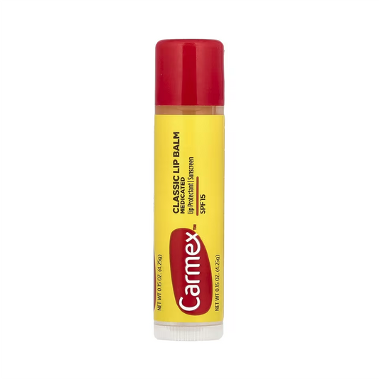 Carmex Classic Medicated Lip Balm Stick – SPF15, 4.25 g