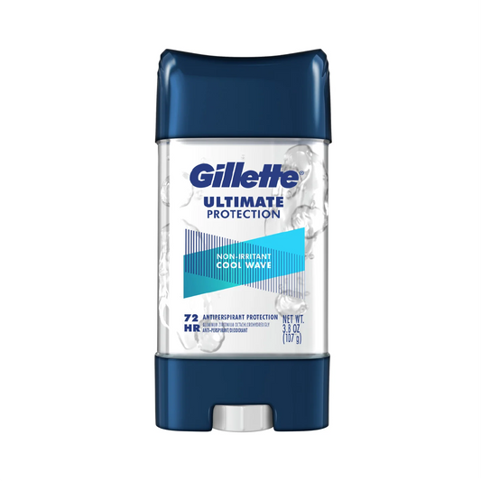 Gillette Ultimate Protection Clear Gel Anti-Perspirant, 72-Hour Protection – 107 g