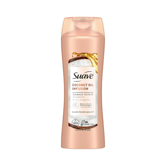 Suave Damage Repair Shampoo, Coconut Oil Infusion - 373 mL