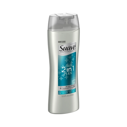 Suave Professionals 2-in-1 Daily Plus Shampoo & Conditioner - 373 mL