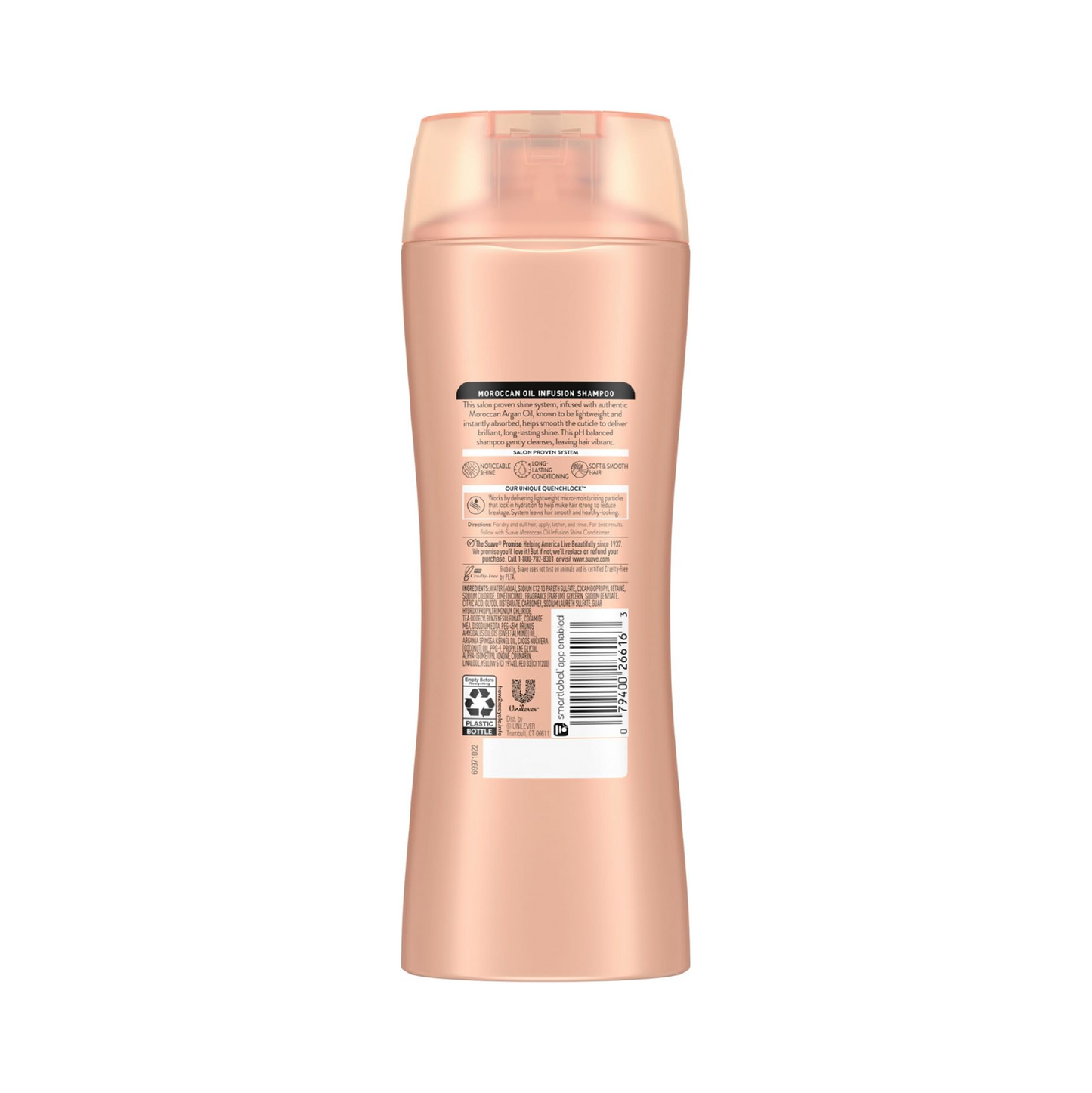 Suave Shine Shampoo, Moroccan Oil Infusion - 373 mL